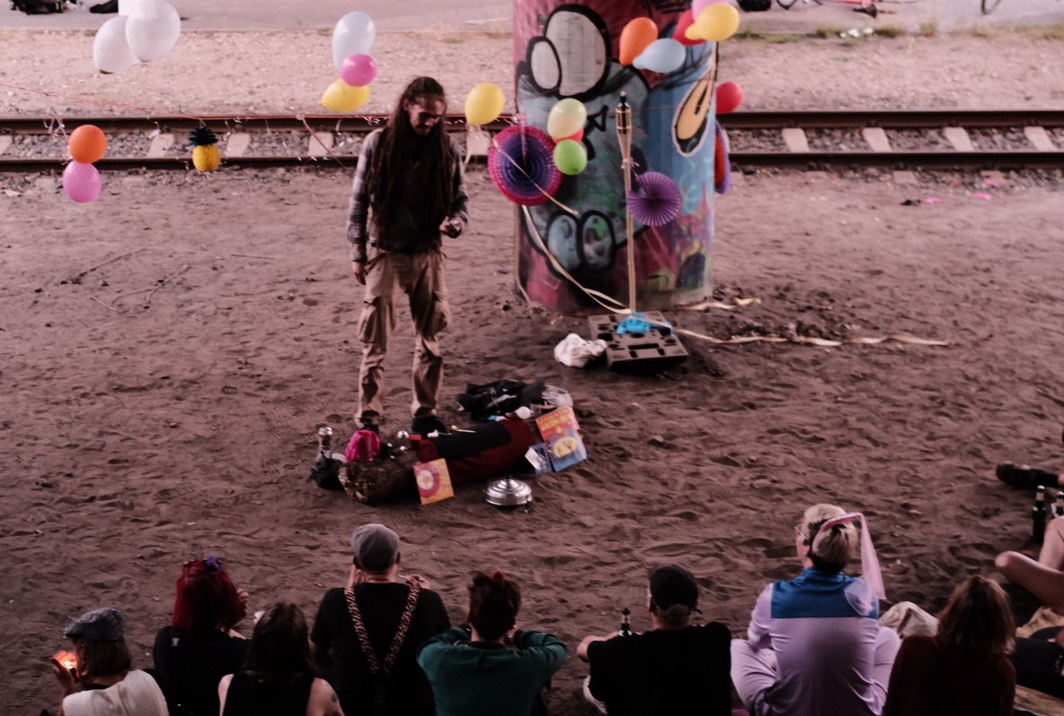 Zauberkunst in Aktion